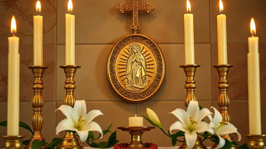 Medallas de la Virgen de Guadalupe para Quinceañeras: Tradición y Bendición