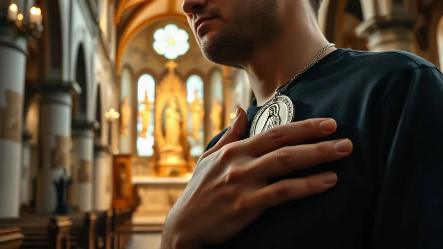 Care, purity hallmarks, and priestly blessing for Our Lady of Guadalupe Medals for Quinceañeras: Tradition & Blessing